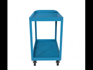 blue cart 3D Model