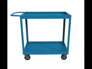 blue cart 3D Model