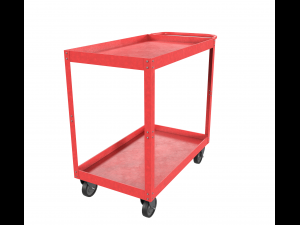 red cart realistic 3D Model