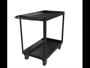 dark steel cart 3D Model