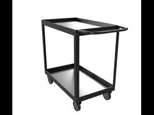 dark steel cart 3D Model