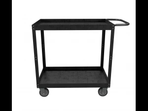 dark steel cart 3D Model