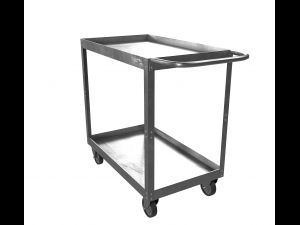 stainlesssteel cart realistic 3D Model