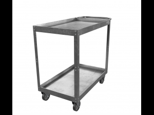 stainlesssteel cart realistic 3D Model