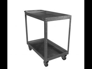 stainlesssteel cart realistic 3D Model