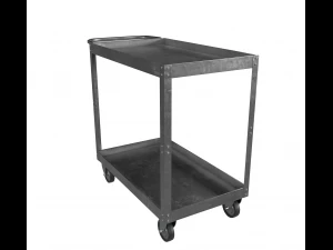 stainlesssteel cart realistic 3D Model