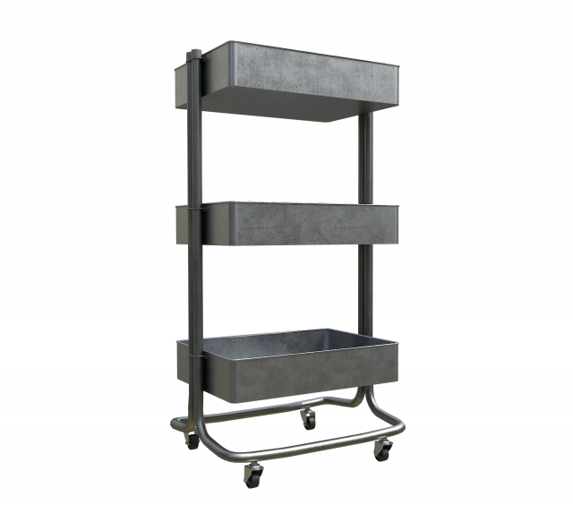 cart realistic 3D Model .c4d .max .obj .3ds .fbx .stl .blend 