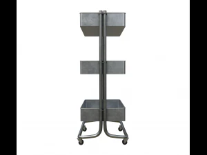 carrello realistico Modello 3D