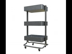 carrello realistico Modello 3D