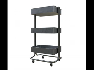 carrello realistico Modello 3D