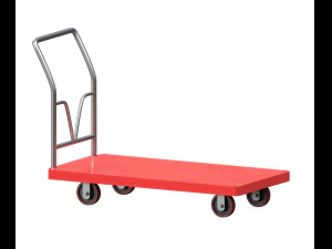 chariot petit rouge Modèle 3D