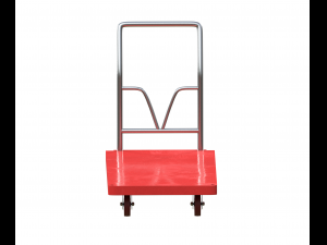 cart small red 3D Model