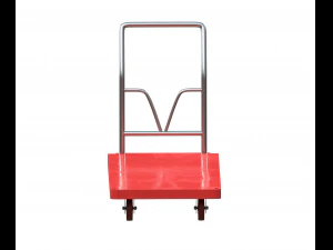 cart small red 3D Model