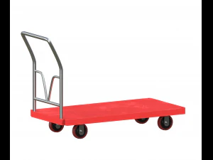 cart small red 3D Model