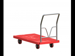 cart small red 3D Model