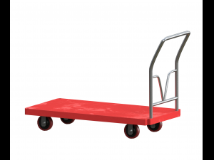 cart small red 3D Model