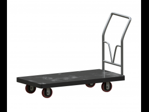 black cart pbr Model 3D
