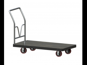 black cart pbr 3D Model