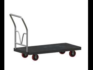 black cart pbr 3D Model