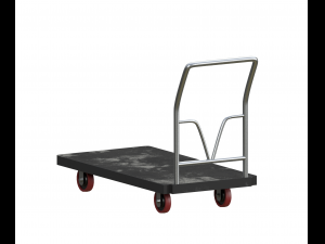 black cart pbr 3D Model