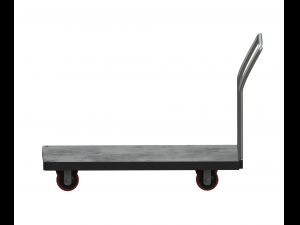 black cart pbr 3D Model