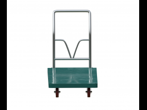 cart green painted 3Dモデル