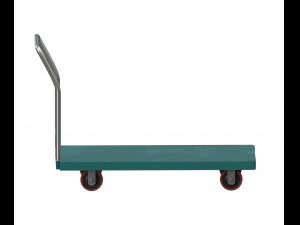 cart green painted 3Dモデル