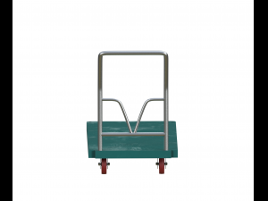 cart green painted 3Dモデル
