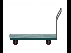 cart green painted 3Dモデル