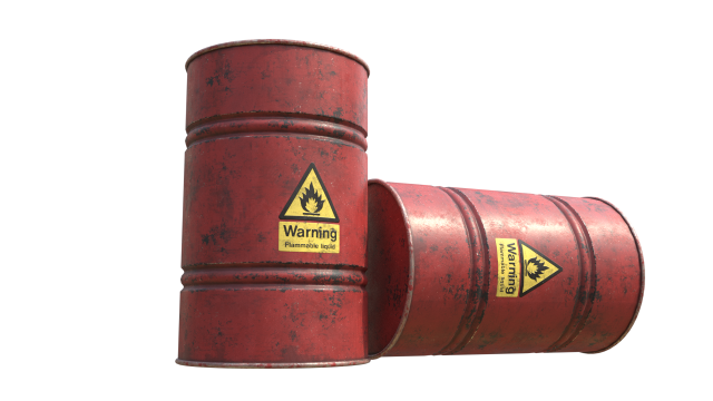 oil barrel Modello 3D .c4d .max .obj .3ds .fbx .stl .blend 