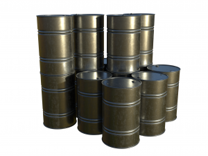 steel barrel Model 3D