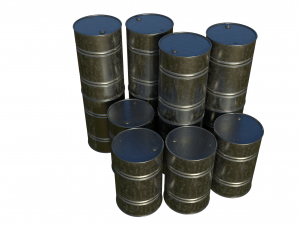 steel barrel Model 3D