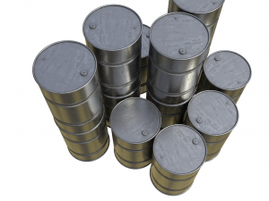 steel barrel Model 3D