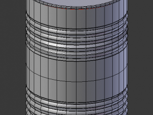 old barrel pbr Modelo 3D