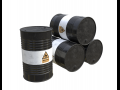 Dark Black Painted Barrel 3D Model