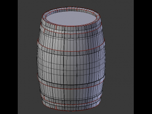 woodenbarrel 3D 模型