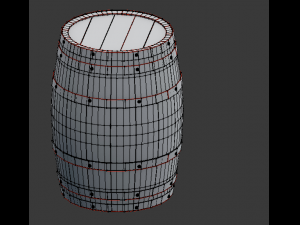 barrelspbrwoodenv01 Modèle 3D