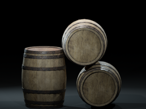rustedwoodenbarrels 3D Model