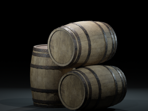 rustedwoodenbarrels 3D Model