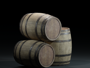 rustedwoodenbarrels 3D Model