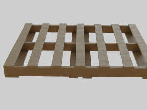 woodenpallete Modelo 3D