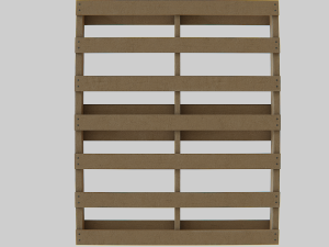 woodenpallete Modelo 3D