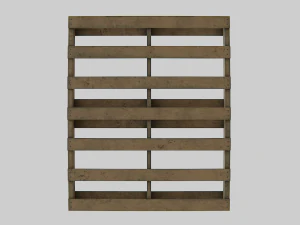 old woodenpallete 3D Model
