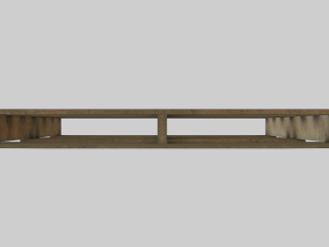 old woodenpallete Model 3D