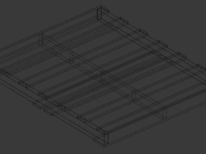 old woodenpallete 3D Model