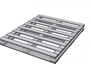 woodenpalletv-02 3D Model