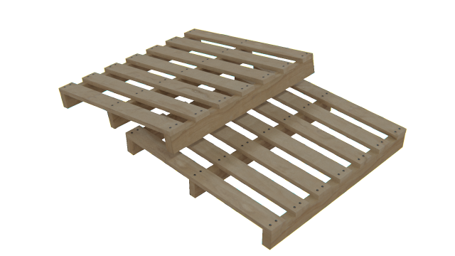woodenpalletv-03 Modelo 3D .c4d .max .obj .3ds .fbx .stl .blend 
