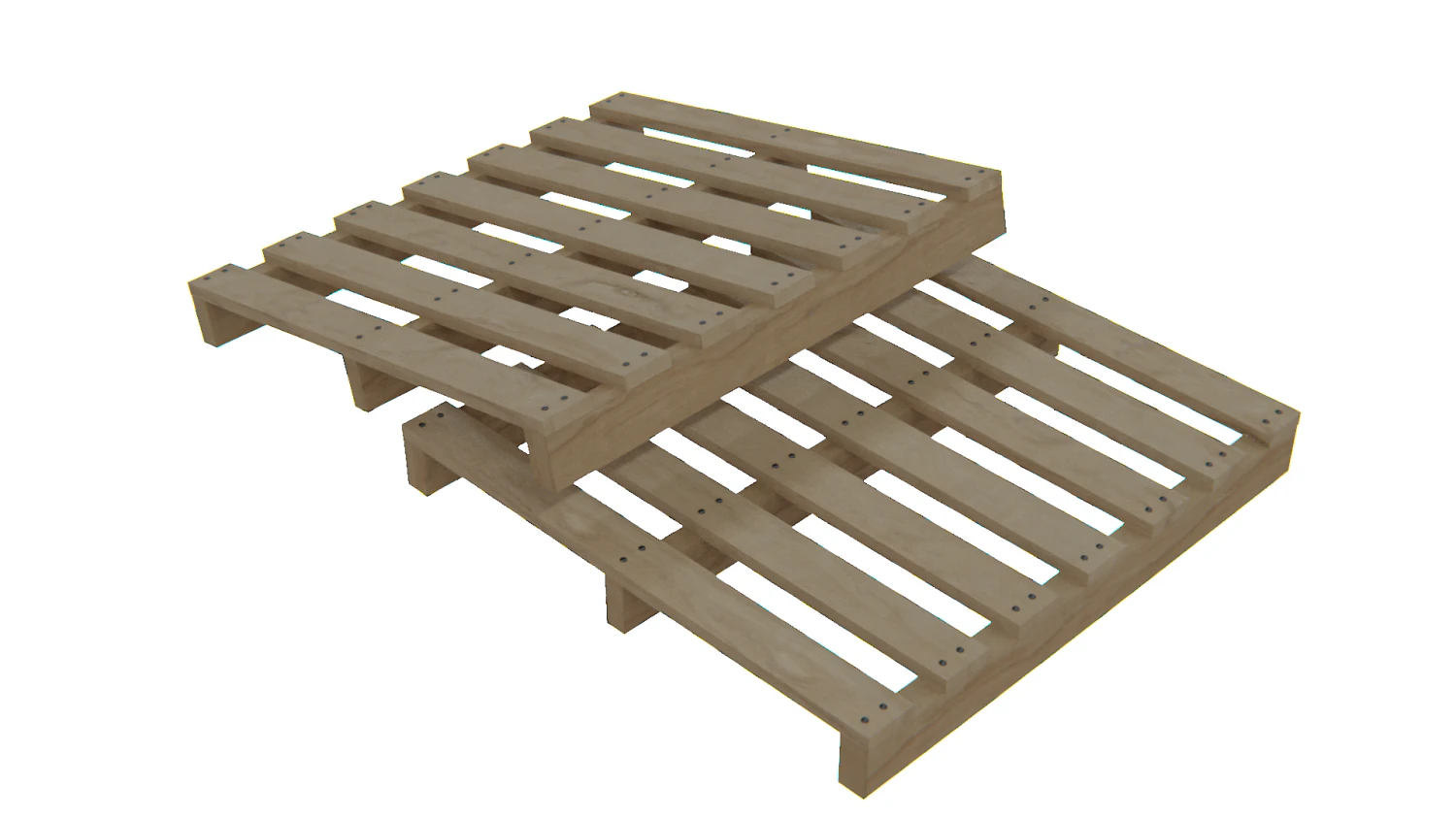 woodenpalletv-03 3D Model .c4d .max .obj .3ds .fbx .stl .blend 