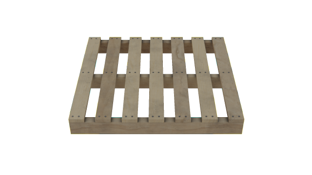 wooden palletv04 3D Model .c4d .max .obj .3ds .fbx .stl .blend 