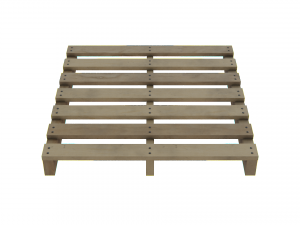 wooden palletv04 3D Model
